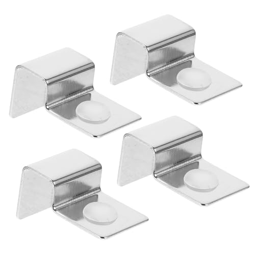 BESPORTBLE Stainless Steel Support Bracket Aquarium Lid Handle Holder Fish Tank Mounting Clip 10mm Clips Set