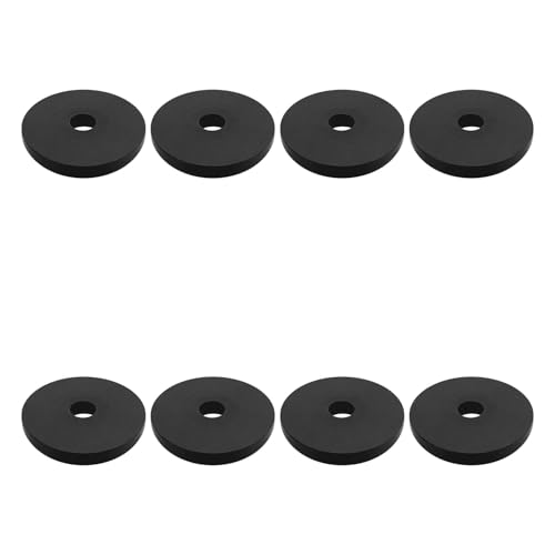 8 PCS Multi Purpose Rubber Spacer, 1-9/16" OD x 5/16" ID x 0.2" Thickness Rubber Washers for Screws, Anti Vibration Pads for Bolts, Car, Boat, Home (40 * 8 * 5mm) - size: 1-9/16" OD x 5/16" ID x 0.2" Thickness