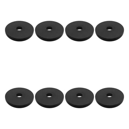 8 PCS Multi Purpose Rubber Spacer, 1-9/16" OD x 5/16" ID x 0.2" Thickness Rubber Washers for Screws, Anti Vibration Pads for Bolts, Car, Boat, Home (40 * 8 * 5mm) - size: 1-9/16" OD x 5/16" ID x 0.2" Thickness