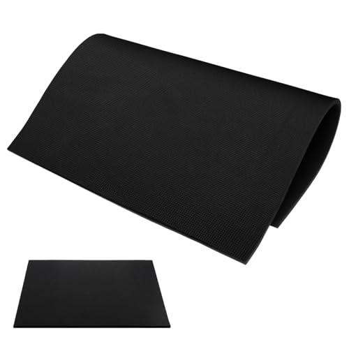 POPETPOP Aquarium Leveling Mat Fish Tank Pad Non-Slip Shock Absorbing Foam Cushion 15.7X11.8X0.24In Durable Bottom Protector for Fish Tank Stability