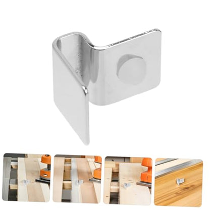 8pcs Stainless Steel Aquarium Cover Clips Rimless Tank Lid Holders for Secure Fish Tank Glass Support Easy Installation Lid Clamps