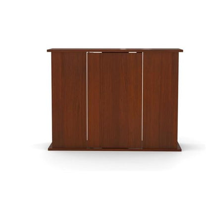 Upright Aquarium Stand, 30/38/45 Gallon Capacity, Serene Cherry Finish, Solid Top Design, Moisture-Resistant Laminate, Storage Cabinet, Contemporary Style for Home Aquarium or Terrarium