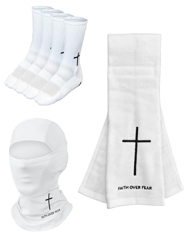 4 Pack Football Towels for Quarterbacks – Cotton Sports Towel with Hook & Loop Closure, Thin Absorbent Sideline Towels for Men & Youth Players, White - size: 4 Pack
