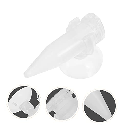 VICASKY 5pcs Mini Shrimp Feeder with Cup Automatic Fish Food Dispenser for Aquariums Easy to Clean and Observe for Shrimp and Fish Feeding