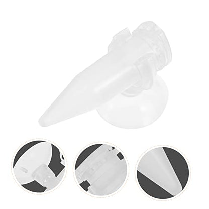 VICASKY 5pcs Mini Shrimp Feeder with Cup Automatic Fish Food Dispenser for Aquariums Easy to Clean and Observe for Shrimp and Fish Feeding