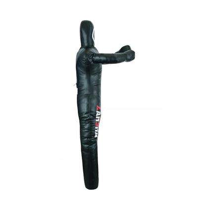 BJJ Wrestling Grappling Throwing Dummy Bag, Unfilled, PU Leather - size: 72 inches| 180cm|6 Feet