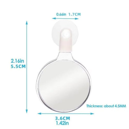 3 Pcs Aquarium Magnifying Acrylic Fish Tank Viewer Small Animal Plant Magnifier with Suction Cup Fish Tank Accessories