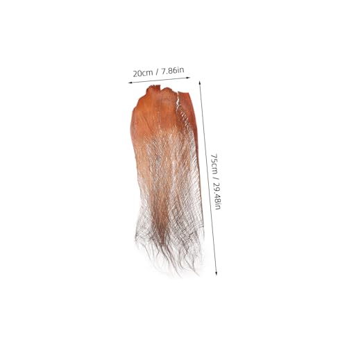 POPETPOP 5 Sheets Palm Tree Bark for Fish Breeding Delicate Barks for Aquarium Decor Plant Supply and Garden Backdrop for Hatching Fish Fry and Enhancing Aesthetic Appeal