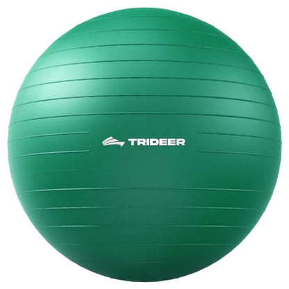 Trideer Exercise Ball for Physical Therapy, Stability & Balance Training - size: Standard Support-Medium (19-22 inches/48-55 cm)
