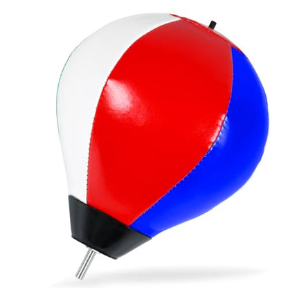 Boxing Speed Ball Universal 8mm Screw （Blue White Red）