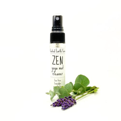 Zen Yoga Mat Spray - 1 fl oz - Lavender Pilates Mat Cleaner - Room and Body Mist
