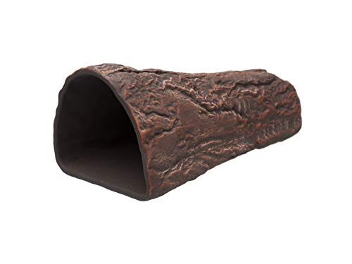 Pleco Cave Cone Breeding Ceramic Decorations Fish Tank Aquarium (Brown) - color: Brown