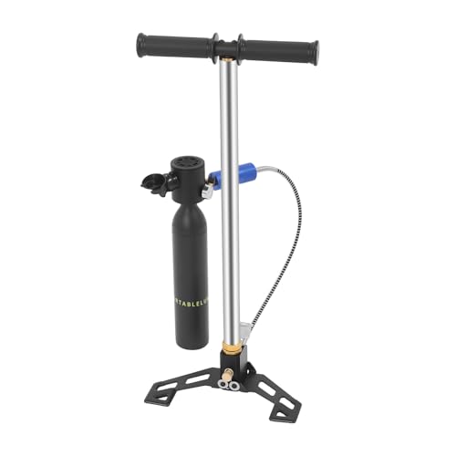 Mini Air Scuba Tank Diving Kit, Air Pump Set Oxygen Tank Pump Diving Equipment 0.53qt Manual Underwater Breathing Portable Scuba Diving Tank Kit for Underwater Exploration Ship Cleaning