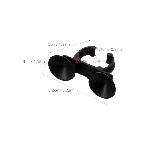 10pcs Aquarium Suction Cup Clips: Fish Tank Holder - Plastic Heater Clamp for Reptile Glass Fish Supplies Pumps Tubing Light Plant Decorations