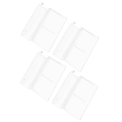 4pcs Sturdy Acrylic Fish Tank Lid Support Holders for Easy Installation Suitable for Aquariums and Turtle Tanks Great Fish Accessory for Heat Preservation