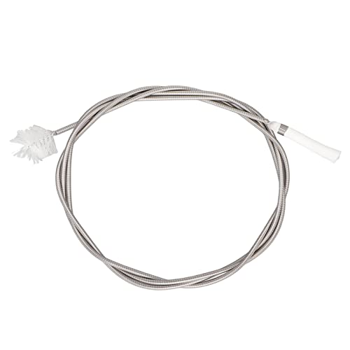 Aquarium Filter Brush, Double Ended Flexible Pipe Cleaning Spring Brush for Fish Tank Water Lines, Stainless Steel Tube Cleaner for Filters Pumps and Hoses (Small)
