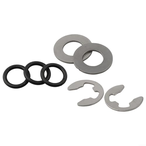 Replacement Filter Shaft Bump Kit for Hayward Series with Stainless Steel Washers and Clips for EC30 EC40 EC50 EC65 EC75 Models