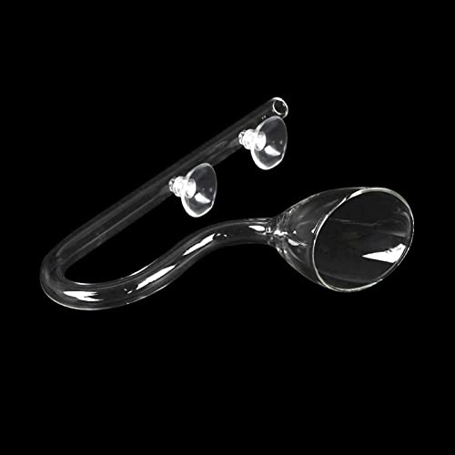 FZONE 13mm Aquarium Glass Lily Pipe Kits with Lily Inflow Lily Outflow and Brush for 3/4" ID (12/16mm) Tubing