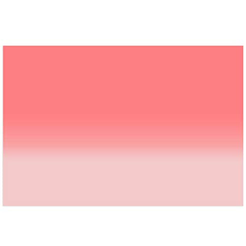 T&H Home Aquarium Décor Backgrounds - Gradient Pink and Light Pink Fish Tank Background Aquarium Sticker Wallpaper Decoration Picture PVC Adhesive Poster, 36.4" W x 20.4" H