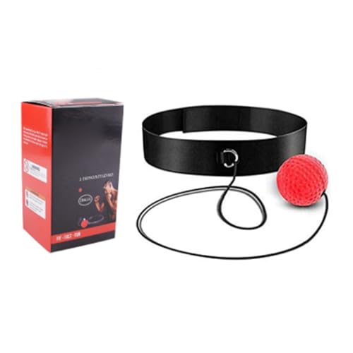 Boxing Reflex Ball Headband Set,Boxing Ball Headband Set for Fitness Hand Eye Coordination Speed Training