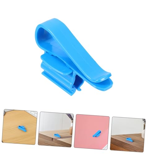 YARNOW 8PCS Adjustable Aquarium Water Hose Clamps Soft PVC Tube Fixing Clips for Fish Tank Space-Saving Hose Holder and Connector - color: Blue