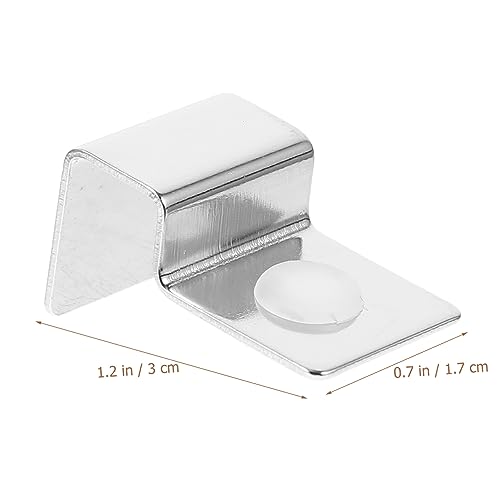 Kisangel Quick-Install Aquarium Lid Support Stainless Steel Clips for Glass Tank Cover 10mm