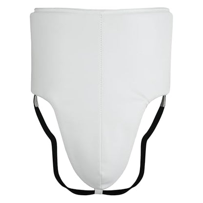 PFG Winning Groin Protectors - Boxing MMA Muay Thai Training Protection - color: White, size: Small-Medium