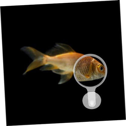 Aquarium Glass Cup Observation Magnifier for Fish Tanks Plants Small Animals Viewing for Landscapes Details Attachment