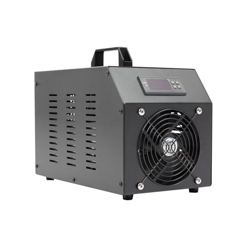 Aquarium Chiller, 60L/15.85Gal Aquarium Cooler, Aquarium Water Chiller with LCD Display, Fish Tank Water Chiller, Hydroponics Cooling System for Water Weeds Axolotl Jellyfish Coral Shrimp - size: 60L/15.85Gallon