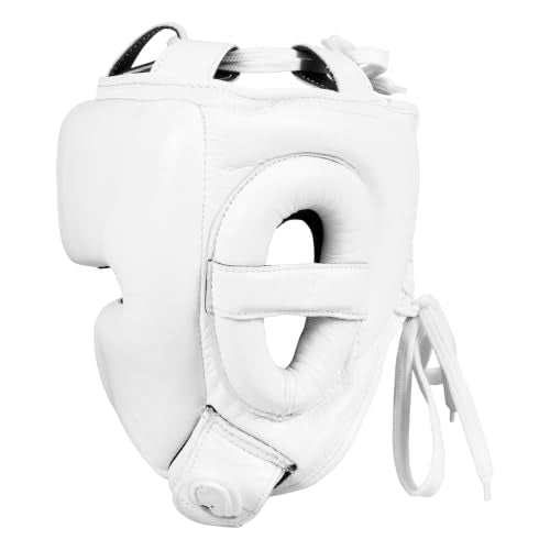 Title Boxing Pro Sparring Headgear - color: White, size: Large