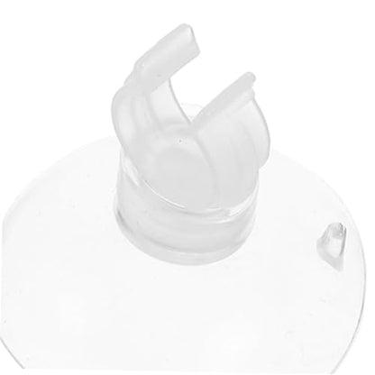 Yardwe 9pcs Fish Tank Suction Cup Clip for Tubing Holders Secure Hose Clamps for Stable Aquarium Airline Tubing Support Versatile and Aesthetic Fish Tank Accessories - size: 3.30X3.30X2.60CM