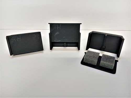 Aquarium Plant Holder for Rimmed and Rimless Tanks, PLA+ Plastic, Fish-Safe, Accessory