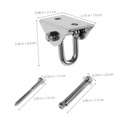 Swivel Hammock Hanging Hook Stainless Steel Heavy Duty Ceiling Mount