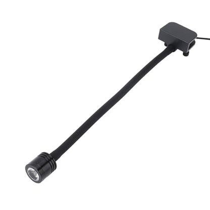 Omabeta LED Aquarium Clamp/Holder On Light High Brightness for 3‑6 Gallons Fish Tank, Small Clamp Aquarium Light for Freshwater Saltwater Aquariums, Aluminum Alloy, Silicone Soft Tube (Warm)