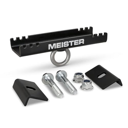 Meister Beam Clamp Hanger Mount for Heavy Bags & Overhead Gear | Commercial-grade low-profile ceiling mount for I-Beams & H-Beams. For boxing punching bags, suspension straps & more - style: Beam Flange Width: 3.5" - 5.5" (9 - 14cm)