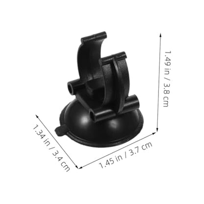 Toyvian 12pcs Aquarium Air Tubing Clamp Heavy Duty Suction Cup Clips Fish Tank Suction Cup Holder Replacement for Aquarium Parts