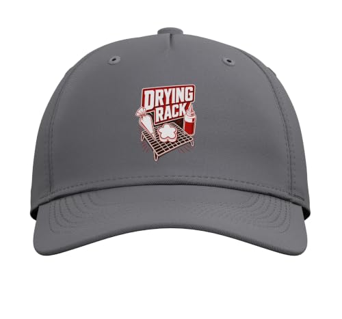 Drying Rack Baking Pastry Chef Adjustable Baseball Hat - color: Slate Grey