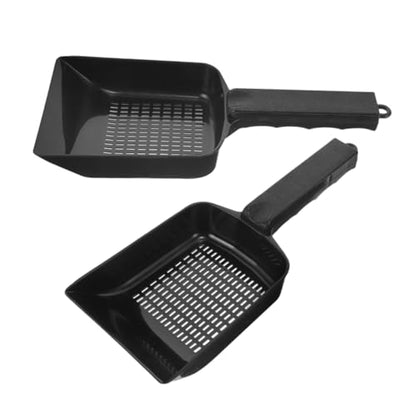 2pcs Aquarium Gravel Sand Shovel Lightweight Fish Tank Cleaning Tool for Freshwater Sand and Gravel Removal and User-Friendly Design for Home and