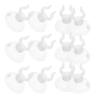 HANABASS 20pcs Aquarium Cup Clips Water Holders for Fish Tank Cups for Secure Hose Management for Aquariums and Water Features