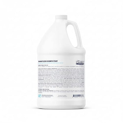 BRIOTECH Sanitizer Disinfectant Hypochlorous, Nursery, 1 Gallon Refill | Kill 99.99% of viruses, bacteria, control mold, eliminate odor, gentle for nursery, play rooms, food contact surfaces - size: 128 Fl Oz (Pack of 1)