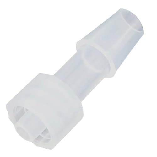 15PCS 1/4 inch PP Luer Fitting Butt Hose Connector PP Hose Barb Adapter For Lab Biochemistry Analytical Instruments Food Machinery Aquarium Equipment Male/Female