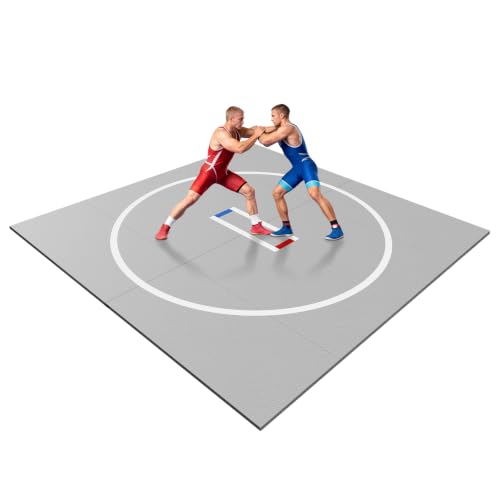 Generic 3M X 3M Folding Exercise Mat Wear Resist Multi-Functional Training Blankets Anti-Slip for Grappling Martial Art Boxing Judo