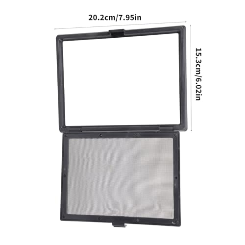 Mount Cover with Secure Clip and Mounts Prevents Fish Escaping Easy Reinforced Screen for Fish Tanks Easy Installation Anti-Jump Design