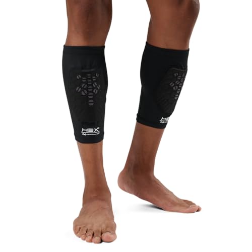 McDavid HEX Viz Knee / Elbow Pad Pair Black/Grey L - color: NEW Black, size: Large