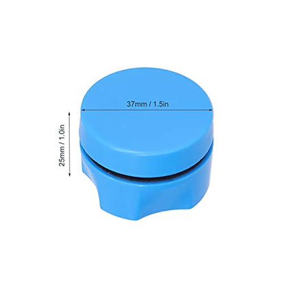 Zerodis Mini Aquarium Magnetic Cleaner, Fish Bowl Brush Glass Scraper Portable Fish Tank Floating Cleaning Tool for Small Glass Marine Aquariums