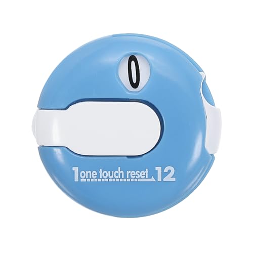 PATIKIL Golf Score Counter, Mini Golf Shot Stroke Attachment Counter - color: Blue White
