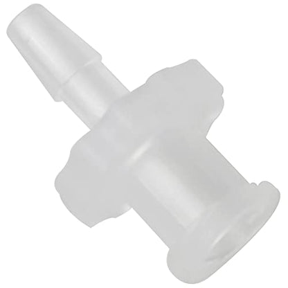 MEETOOT 10pcs Female Luer Lock 1/4" Polycarbonate Hose Barb Adapter for Laboratory Biochemical/Analytical Instruments, Food Machinery and Aquarium Equipment