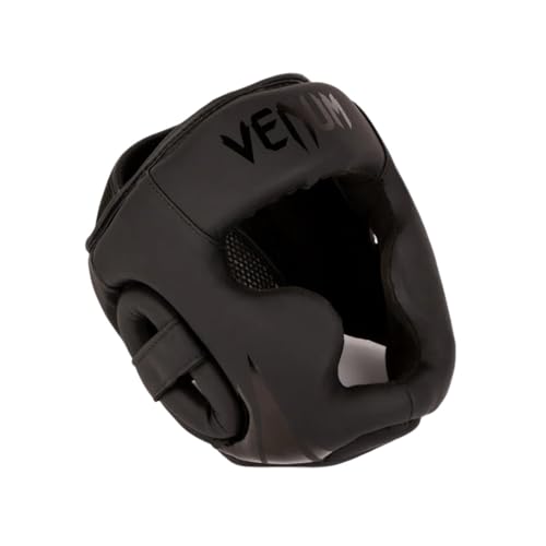 Venum Challenger Kids Headgear - color: Black, size: Large-Extra Large