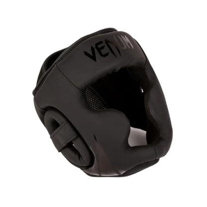Venum Challenger Kids Headgear - color: Black, size: Large-Extra Large