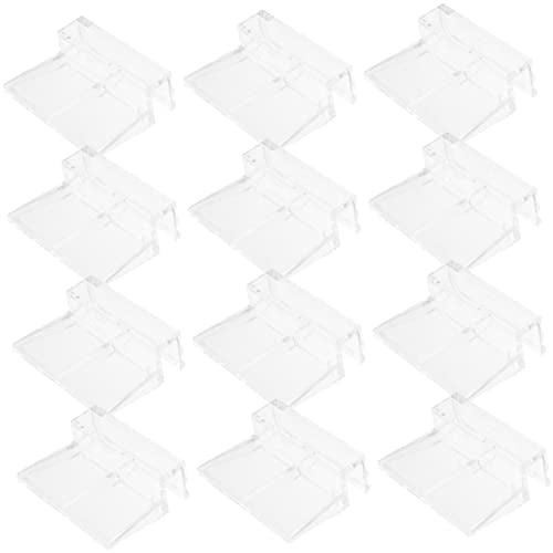 Levemolo 16Pcs Fish Tank Lid Supports Sturdy Acrylic Cover Racks for Aquariums Easy Installation and Durable Fish Tank Holders Fish Tank Accessories for Secure Lids